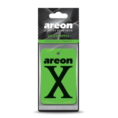 AREON X GREEN APPLE (YEŞİL-SİYAH) KAĞIT *10