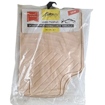 AUTOKEY ULTİMA BEJ KAUÇUK PASPAS *10