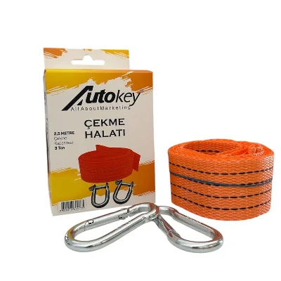 AUTOKEY ÇEKİ HALATI KUMAŞ 3TON